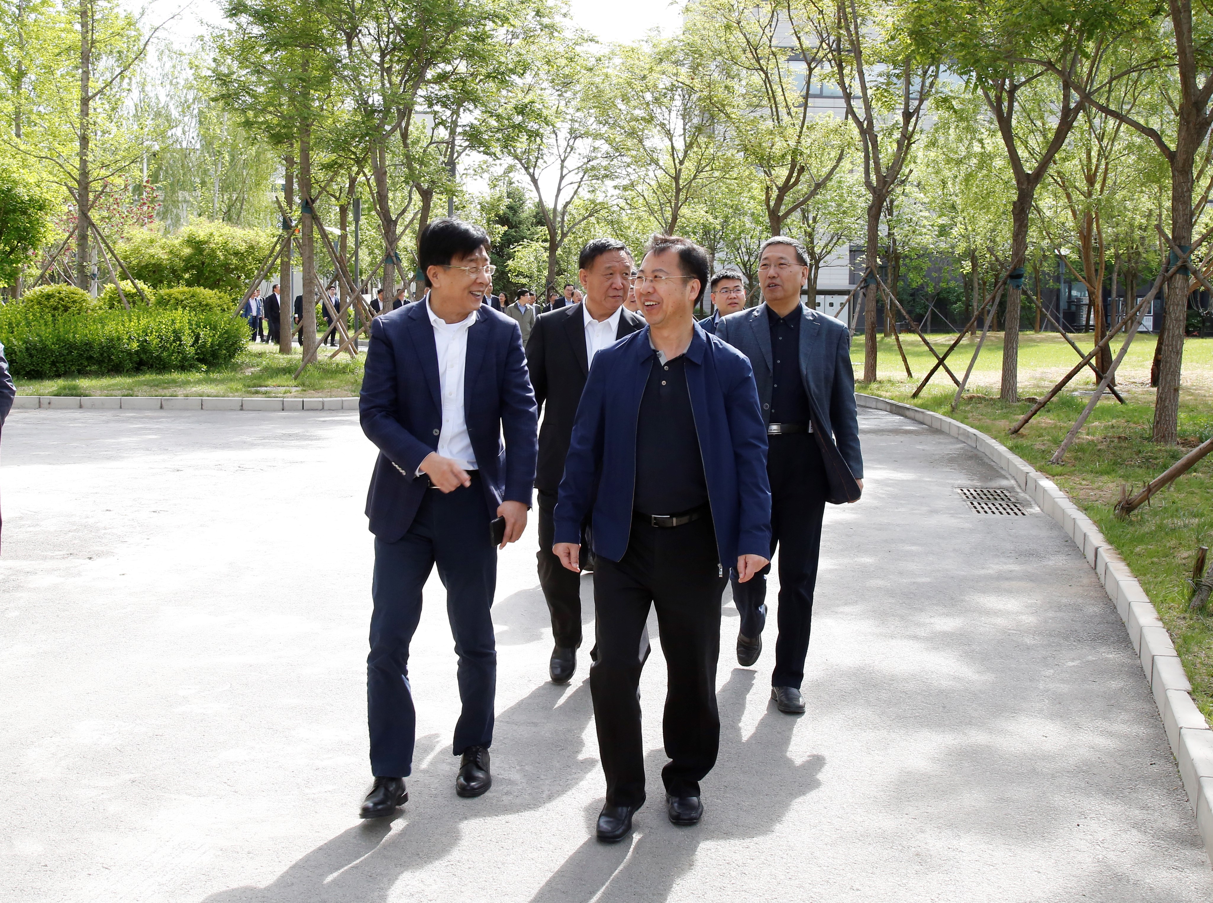 中國鋼研黨委書記、董事長張少明一行到訪有研集團(tuán)