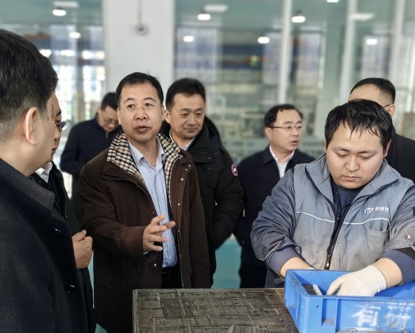 中國有研黨委書記、董事長趙曉晨赴山東督導(dǎo)所屬公司開新局項(xiàng)目進(jìn)展