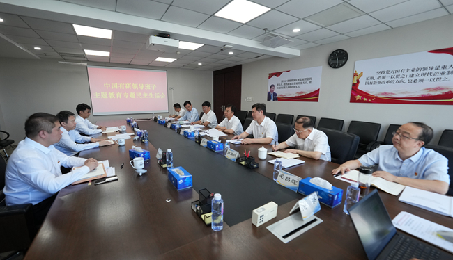 中國有研領(lǐng)導(dǎo)班子召開主題教育專題民主生活會