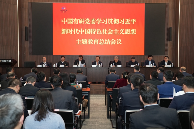 中國有研黨委召開學習貫徹習近平新時代中國特色社會主義思想主題教育總結(jié)會議