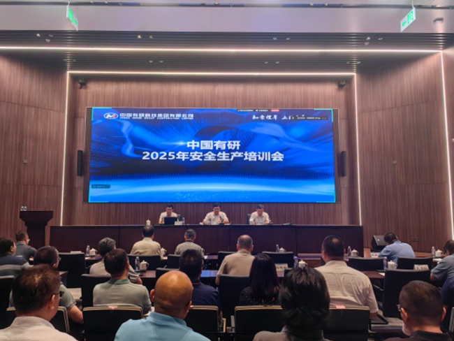 中國(guó)有研召開2025年安全生產(chǎn)培訓(xùn)會(huì)