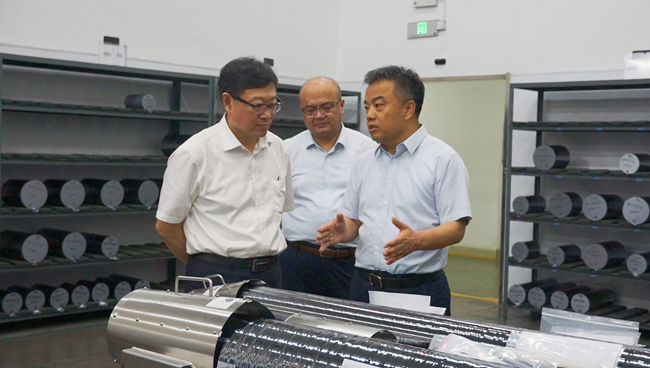 中國有研黨委副書記、總經(jīng)理艾磊拜訪德州市委、市政府并調(diào)研在德州企業(yè)